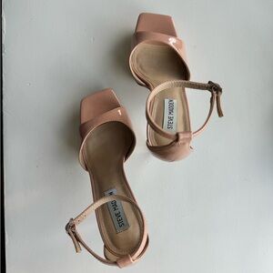 Steve Madden Nude Platform Heels